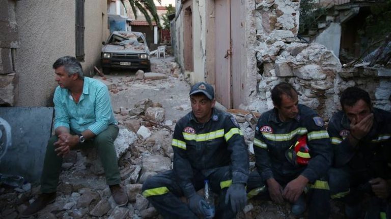 Μετρά πληγές η Λέσβος μετά τον ισχυρό σεισμό των 6,1 βαθμών