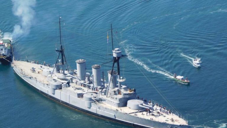 Στη Θεσσαλονίκη το ιστορικό θωρηκτό «Αβέρωφ»