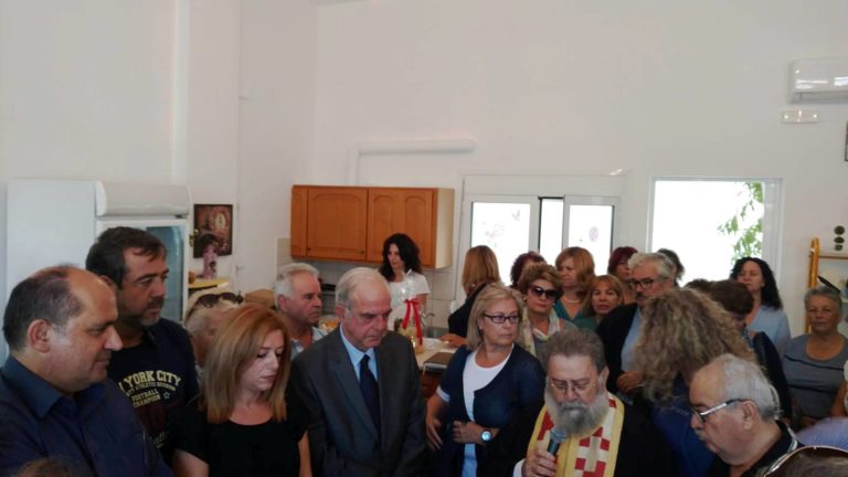 Στα εγκαίνια του ΚΕΚΟΙΦ – ΑΠΗ Μασταμπά ο Δήμαρχος Ηρακλείου Βασίλης Λαμπρινός