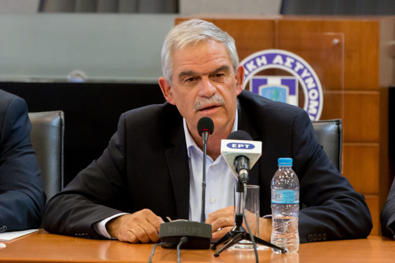 Τόσκας για εγκληματικότητα: Ο Ελληνας πολίτης ζει σε πιο ήσυχο περιβάλλον παρά ποτέ