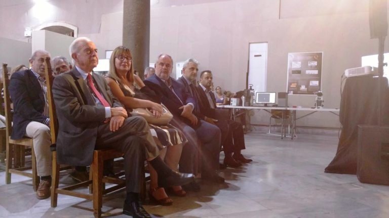 Ο Δήμαρχος Ηρακλείου Βασίλης Λαμπρινός στην εκδήλωση του ΙΤΕ