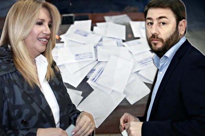 Γεννηματά-Ανδρουλάκης οι νικητές στον α’ γύρο -Ψήφισαν 210.264 στην Κεντροαριστερά