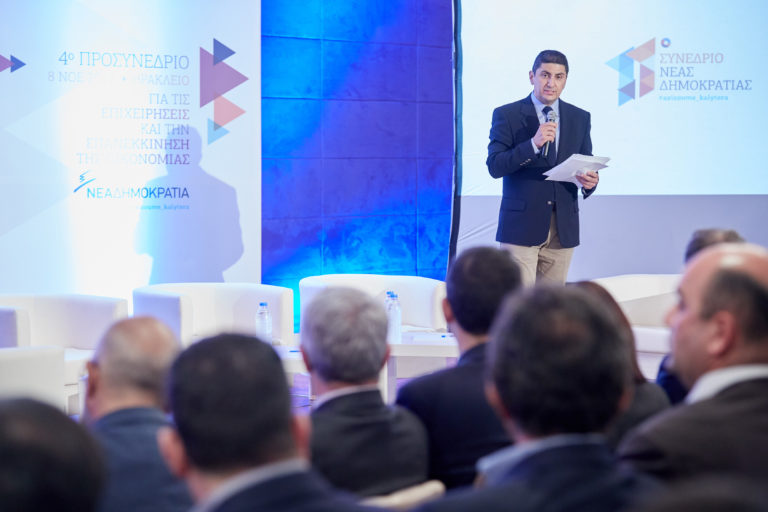 Αυγενάκης από Ηράκλειο:«Νέα Δημοκρατία σημαίνει νέες δουλειές»