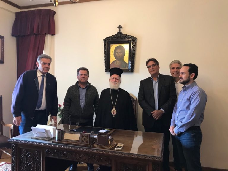 Στον Αρχιεπίσκοπο Κρήτης ο Μηνάς Μελισσείδης
