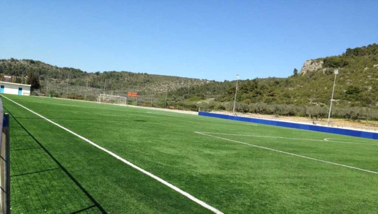 Ολοκληρώθηκε το Ικάριο Γήπεδο Ποδοσφαίρου στη  Νέα Αλικαρνασσό