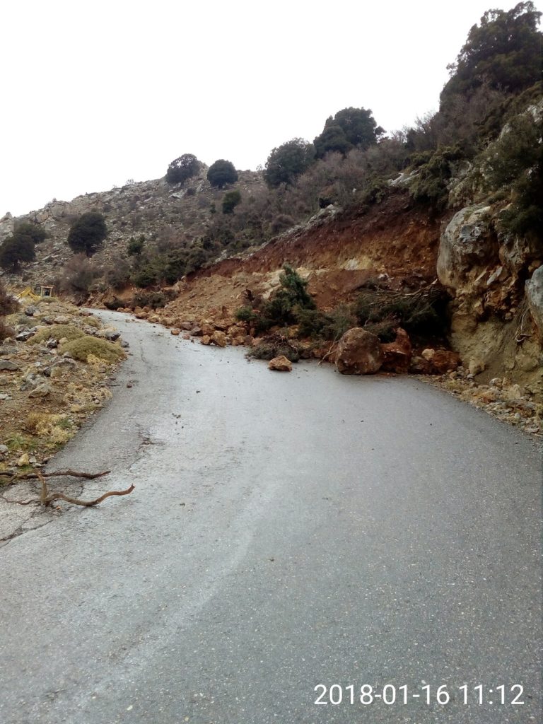 Προτεραιότητα η οδική ασφάλεια στο οδικό δίκτυο του Οροπεδίου Λασιθίου-Ολοκληρώθηκαν παρεμβάσεις στο τμήμα «Καμινάκι-Αγ. Μανόλης»
