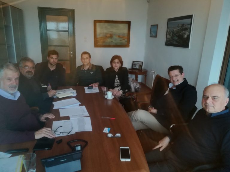 Συνάντηση με θέμα την αξιοποίηση της Ελεύθερης Ζώνης του λιμένα στον ΟΛΗ