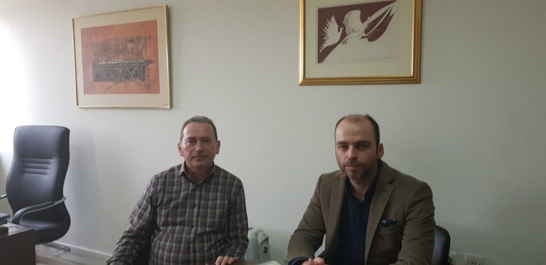 Συζήτησαν για την Διά Βίου Μάθηση ο Αντιδήμαρχος Παιδείας με τον Αντιπρύτανη Ακαδημαϊκών Υποθέσεων και Φοιτητικής Μέριμνας
