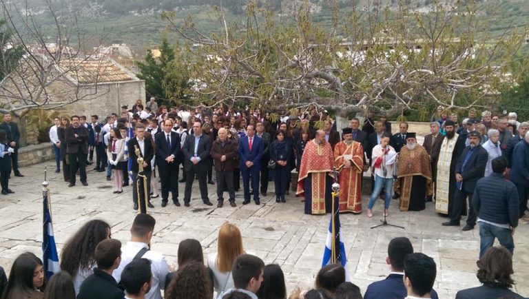 Εορταστικές εκδηλώσεις 25η Mαρτίου Δημου Αρχανων-Αστερουσιων