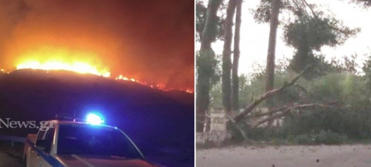 Τρελός καιρός στην Κρήτη – 30 βαθμοί θερμοκρασία, πυρκαγιές & ισχυροί άνεμοι