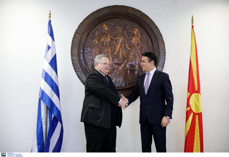 Ξεκίνησε η συνάντηση Κοτζιά-Ντιμιτρόφ στα Σκόπια