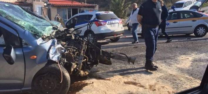 Σοβαρό τροχαίο  με 6 τραυματίες -Ανάμεσά τους μια γυναίκα και δύο παιδιά