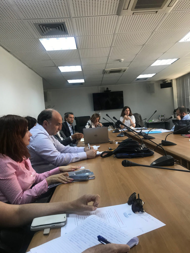 Ο Αντιπεριφερειάρχης Γιώργος Αλεξάκης στη συνάντηση της κατευθυντήριας Ομάδας για τον πυλώνα 1 της Γαλάζιας Ανάπτυξης