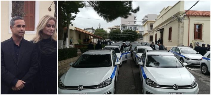 Ο Μιχάλης Λεμπιδάκης δώρισε 30 νέα περιπολικά στην ΕΛΑΣ Κρήτης