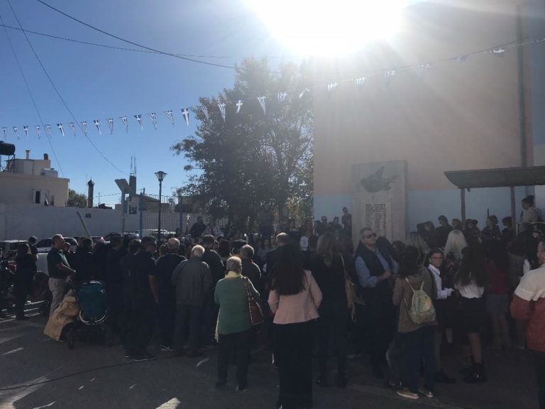 Με κατάθεση στεφάνου ξεκίνησαν οι εορταστικές εκδηλώσεις της 28ης Οκτωβρίου στο Γάζι