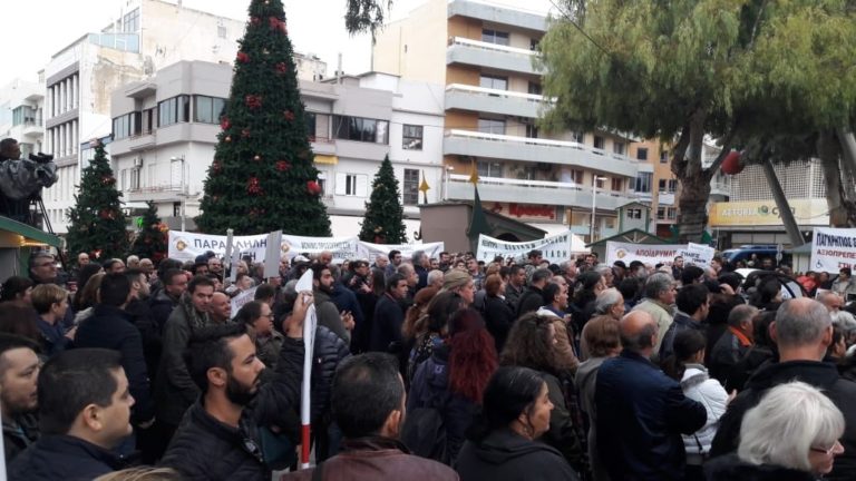 Ο Λ. Αυγενάκης για τη συγκέντρωση διαμαρτυρίας ΑμεΑ στο Ηράκλειο