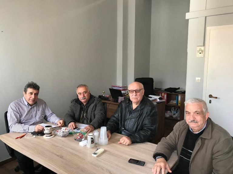 Συνάντηση Νίκου Ηγουμενίδη με τους απόστρατους των Ενόπλων Δυνάμεων και Σωμάτων Ασφαλείας