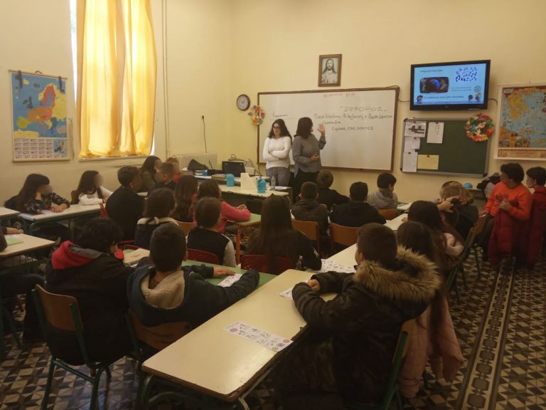 Στον Κρουσώνα συνεχίστηκε ο κύκλος σχολικών δράσεων ενημέρωσης για τη φιλοζωία και τα αδέσποτα