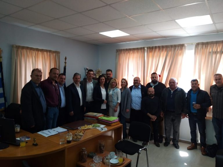 Επίσκεψη Μαρκογιαννάκη στον Δήμο Γόρτυνας