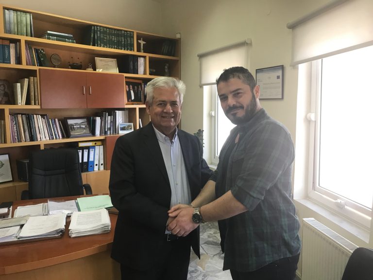 Ο Γιώργος Τσαγκαράκης υποψήφιος σύμβουλος με τον Κώστα Μαμουλάκη