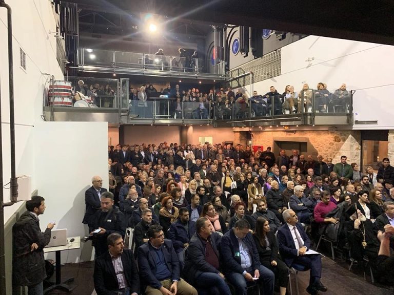 Τίτλος: Ιδρυτική Συνέλευση “συνΕργασία Για το Ηράκλειο” με υποψήφιο Δήμαρχο τον Ευριπίδη Κουκιαδάκη