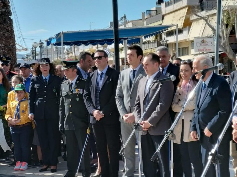 Ο υποψήφιος Περιφερειάρχης Κρήτης Αλέξανδρος Μαρκογιαννάκης για την εθνική επέτειο της 25ης Μαρτίου