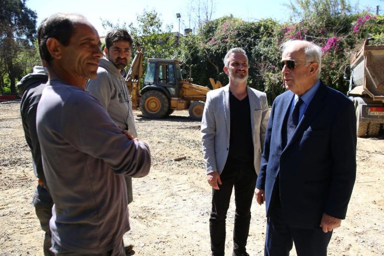 Προχωρούν οι εργασίες στο Πάρκο Γεωργιάδη
