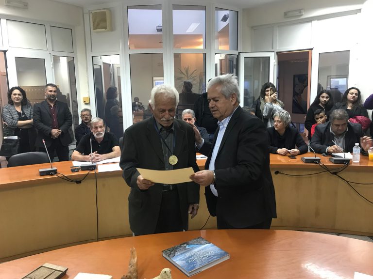 Τον Σπύρο Χαιρέτη βράβευσε το Δημοτικό Συμβούλιο Μαλεβιζίου