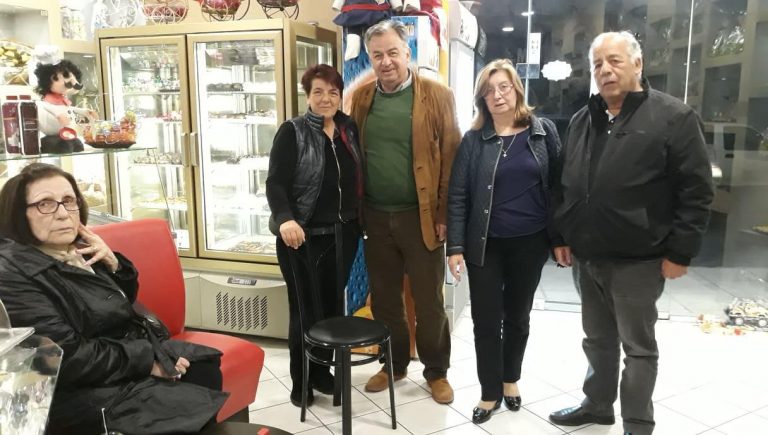 Τον Κρουσώνα επισκέφθηκε ο υποψήφιος ευρωβουλευτής του ΜέΡΑ25, Γιώργος Λογιάδης