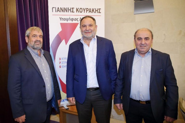 Γιάννης Κουράκης: Ανακοίνωσε τις υποψηφιότητες Ζουρνατζίδη και Στειακάκη