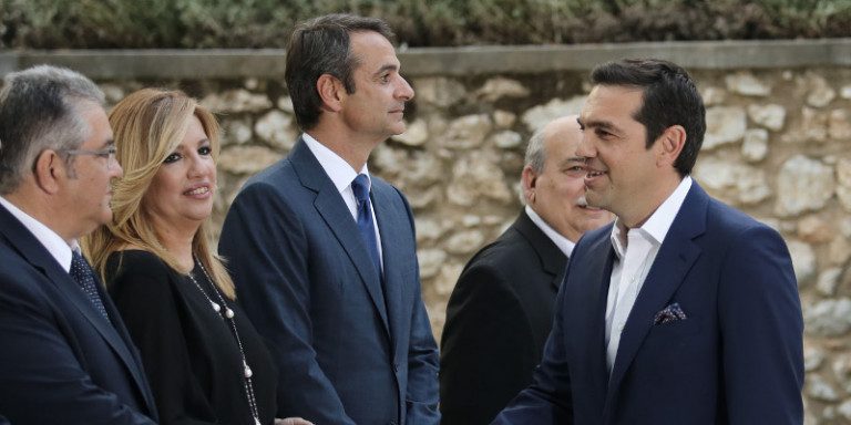 Δημοσκόπηση Opinion Poll: Με 17 μονάδες προηγείται η ΝΔ -«Αγκάθι» το προσφυγικό, «όχι» σε πρόωρες εκλογές