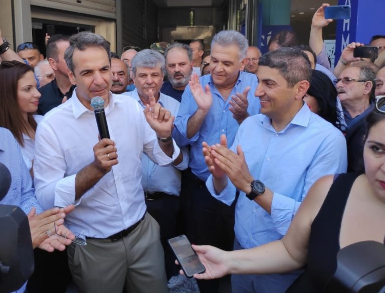 Κ. Μητσοτάκης από Ηράκλειο: Έχω βάλει τον πήχη  πολύ ψηλά – η Κρήτη θα βαφτεί γαλάζια!​