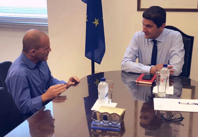 Συνάντηση του Υφυπουργού Πολιτισμού και Αθλητισμού, Λευτέρη Αυγενάκη, με τον Πρόεδρο της Κυπριακής Αρχής Αντι-ντόπινγκ