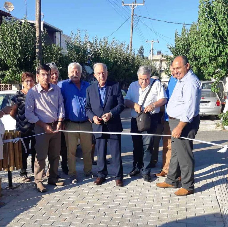 Πραγματοποιήθηκαν τα εγκαίνια του Πάρκου Καραμανλή