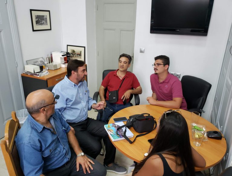 Συνάντηση Αντιπεριφερειάρχη με Ιταλό Δήμαρχο