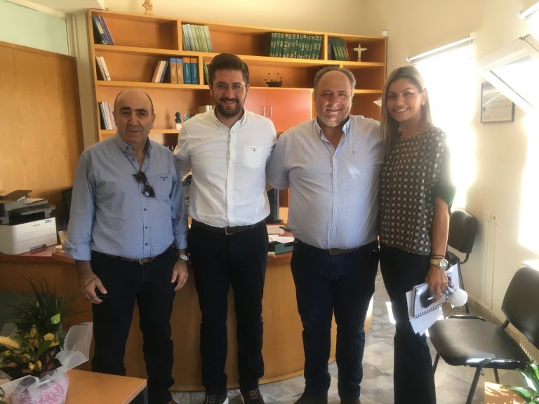 Συνάντηση Μενέλαου Μποκέα με τη διοίκηση του ΚΤΕΛ Ηρακλείου – Λασιθίου