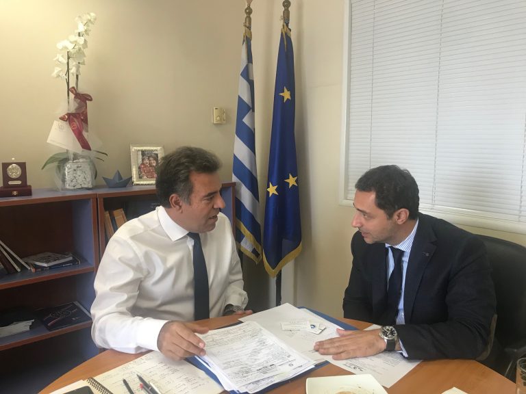 Συνάντηση Σενετάκη – Κονσολα για επαναλειτουργία Σχολής Τουριστικών Επαγγελμάτων