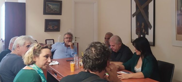 Συνάντηση στελεχών του ΕΣΔΑΚ με τη Δημοτική Αρχή Σητείας για τα σημαντικά έργα που αφορούν τη διαχείριση των απορριμμάτων