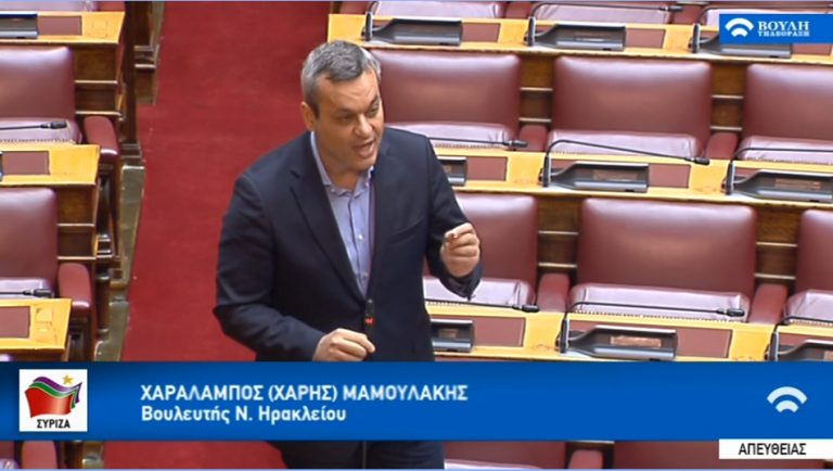 Εφ’ όλης της ύλης συνέντευξη του Χάρη Μαμουλάκη στο ΕΘΝΟΣ της Κυριακής