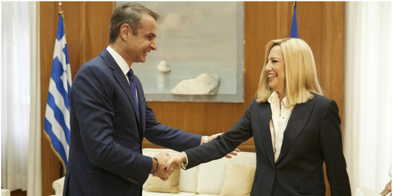 Αύριο η Φώφη στον Μητσοτάκη -Οι συνομιλίες για εκλογικό νόμο, ποιον θέλει για Πρόεδρο Δημοκρατίας