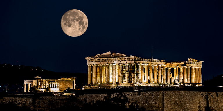 Πανσέληνος Αυγούστου: Απόψε το ομορφότερο φεγγάρι του χρόνου -Ανοιχτοί 77 αρχαιολογικοί χώροι για να το απολαύσουμε