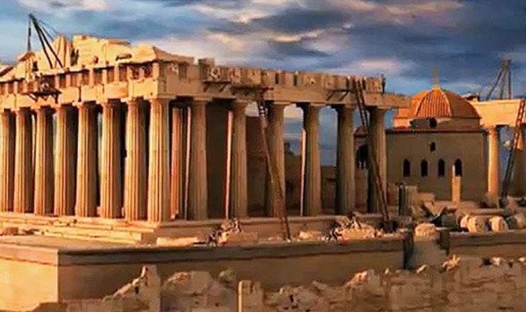 Η ιστορία του Παρθενώνα σε 7:33 λεπτά από τον Κώστα Γαβρά – βίντεο