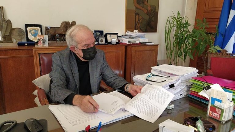 Υπεγράφη στη Λότζια η σύμβαση για τις  «Αποκαταστάσεις διανοίξεων Δήμου Ηρακλείου»