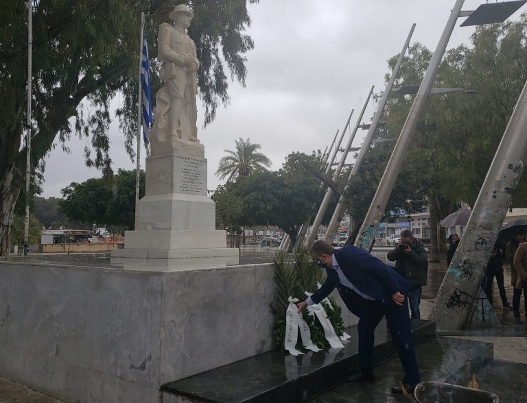 Εκδηλώσεις τιμής και μνήμης από την Περιφέρεια-Περιφερειακή Ενότητα Ηρακλείου για την Εθνική Επέτειο της 25ης Μαρτίου 1821