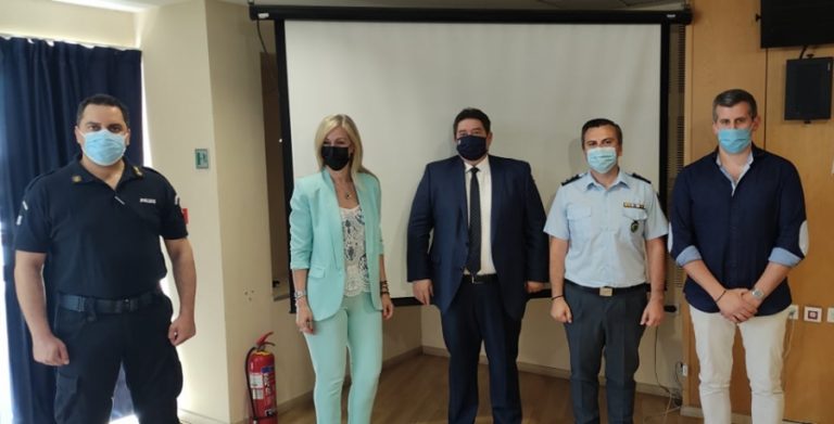 Συνάντηση Ένωσης Αξιωματικών Κρήτης με τον Αρχηγό της ΕΛ.ΑΣ. Αντιστράτηγο κ. Καραμαλάκη Μιχαήλ