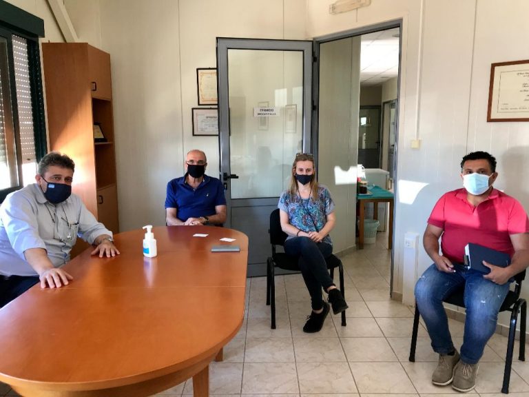 Στο Κέντρο Ειδικών Παιδιών «Ζωοδόχος Πηγή» στην Αλικαρνασσό ο Νίκος Ηγουμενίδης
