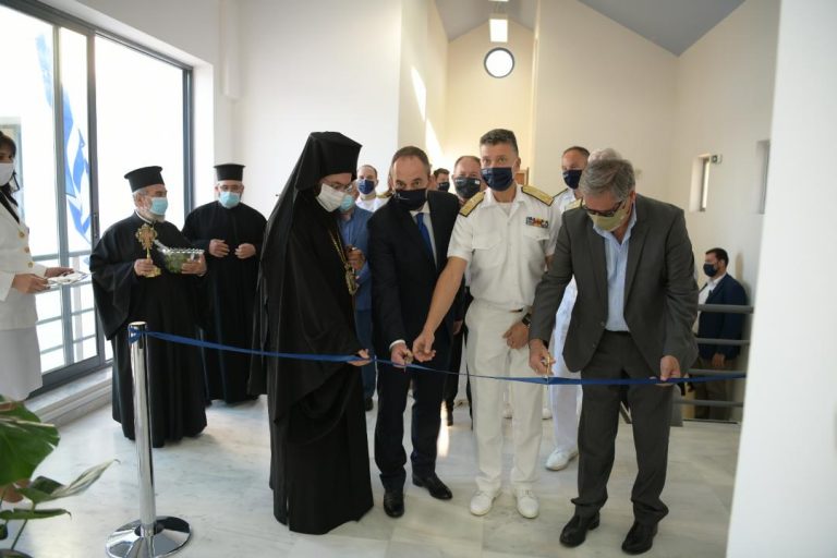 Το Λιμενικό Τμήμα Ελούντας Εγκαινίασε ο ΥΝΑΝΠ κ. Γιάννης Πλακιωτάκης