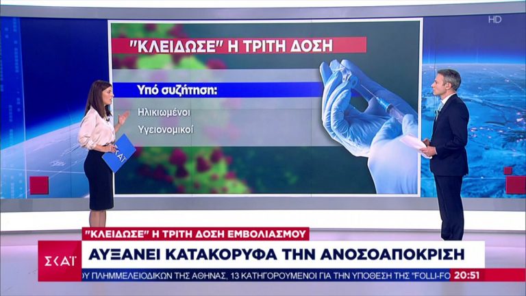 Κορωνοϊός- Ελλάδα: «Κλείδωσε» η τρίτη δόση εμβολιασμού – Ποιους αφορά