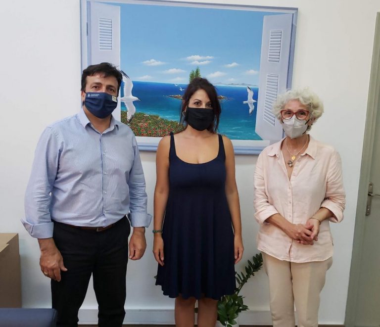Συνάντηση Αντιπεριφερειάρχη Ηρακλείου με εκπρόσωπο της διαχειριστικής επιτροπής του «Καπετανάκειου» Ιδρύματος