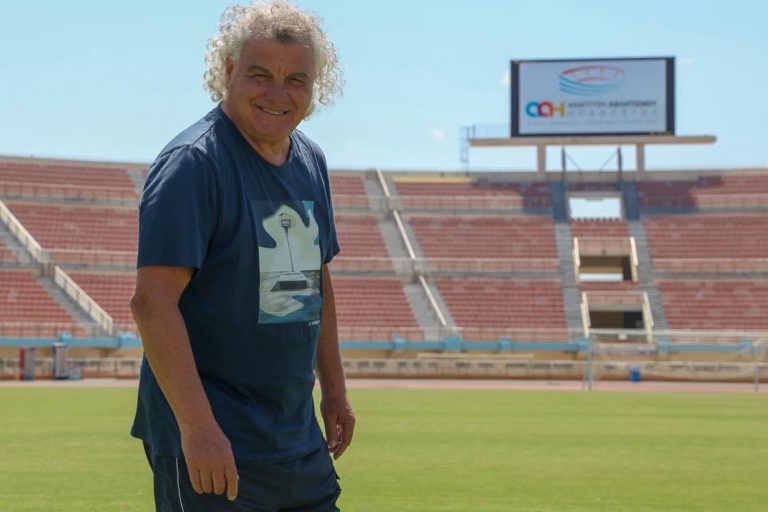 Στο Παγκρήτιο Στάδιο ο Βασίλης Χατζηπαναγής